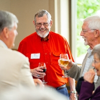 Ron VanSteeland and guests at Retiree Reception 2018
